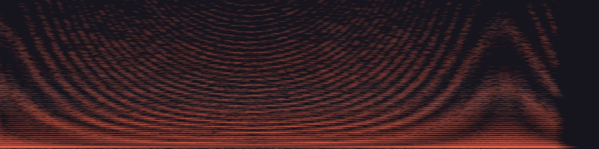 spectrogram of the sound
