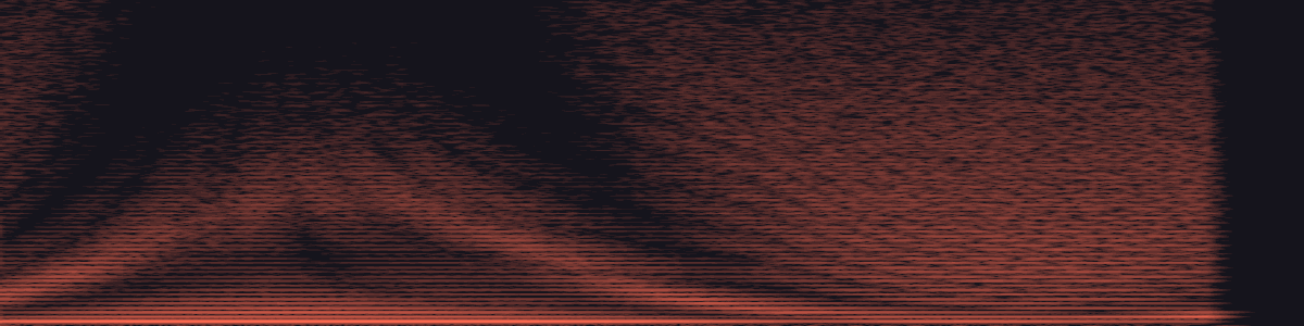 spectrogram of the sound