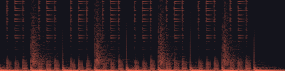 spectrogram of the sound