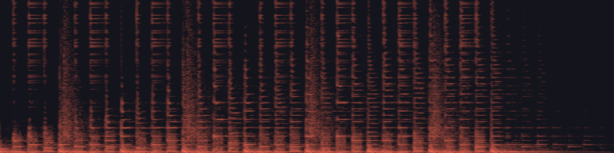 spectrogram of the sound