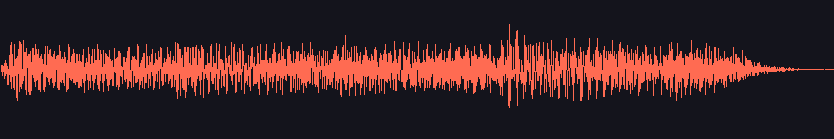 waveform of the sound